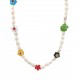 COLLANA CON FIORI E PERLE - MNK211211112G93