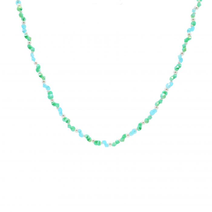 COLLANA CON CRISTALLI COLORATI - NK21124120F99