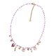 COLLANA IN CRISTALLO CON CHARMS CUORE - NK22134D140