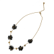 COLLANA CON CRISTALLI A FORMA FIORE - NK22144D129