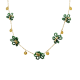 COLLANA CON CRISTALLI A FORMA FIORE - NK22144D129