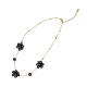 COLLANA CON CRISTALLI A FORMA FIORE - NK22144D135