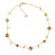 COLLANA CON 7 FIORI  -  NK22221148A38