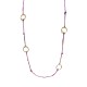 COLLANA LUNGA CON CRISTALLO - OL23150E718