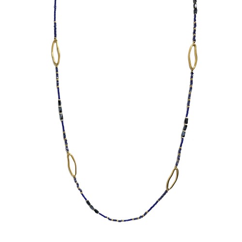 COLLANA LUNGA CON CRISTALLO - OL23150E720