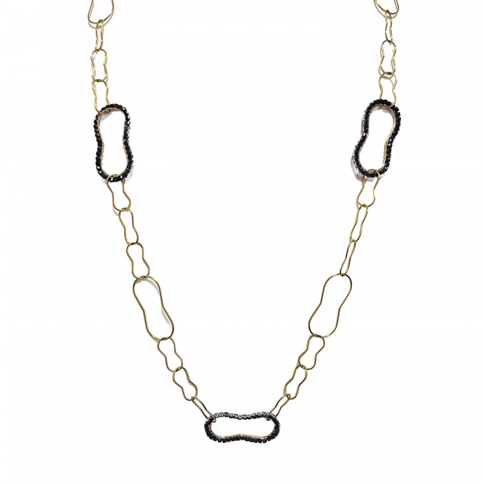 COLLANA LUNGA CON CRISTALLO - OL23184E722