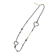 COLLANA LUNGA DI PERLINE CON CUORE - OY24140A427