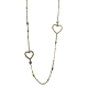 COLLANA LUNGA DI PERLINE CON CUORE - OY24140A427