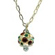 COLLANA CON STRASS E CAMPANA - S10101A