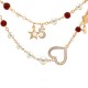 COLLANA LUNGA CON PERLA - S15885A