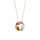 COLLANA DISTORTO TRICOLORE  -  SW22736D652