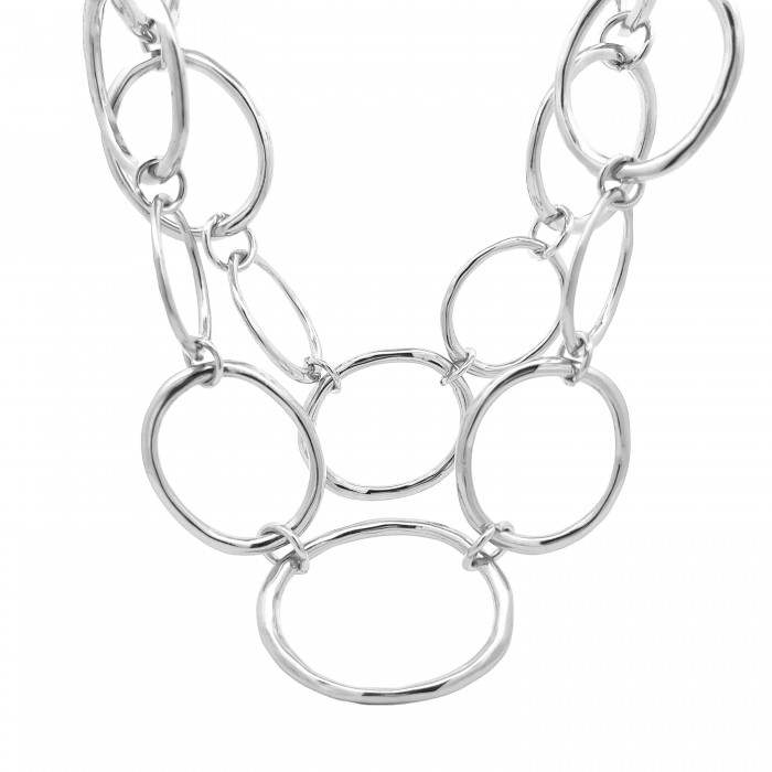 COLLANA CON DOPPIA CATENA - SW23116E109