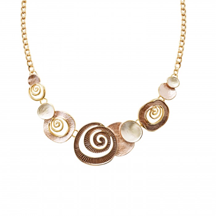 COLLANA CON SPIRALE SMALTATA - SW23864F96