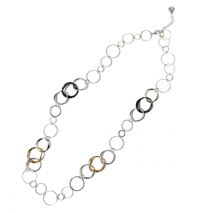 COLLANA LUNGA CON ANELLI - SW24116A603