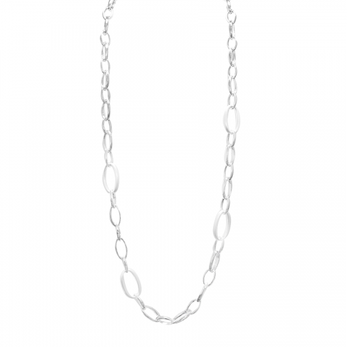 COLLANA LUNGA MAGLIA CATENA AD ANELLI - SW24132A392