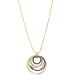 COLLANA LUNGA CON CIONDOLO DI CERCHI SMALTATI - SW2480A361