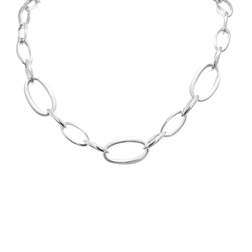 COLLANA MAGLIA CATENA AD ANELLI - SW2480A393