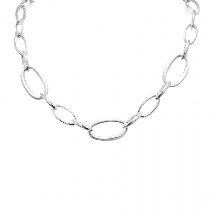 COLLANA MAGLIA CATENA AD ANELLI - SW2480A393