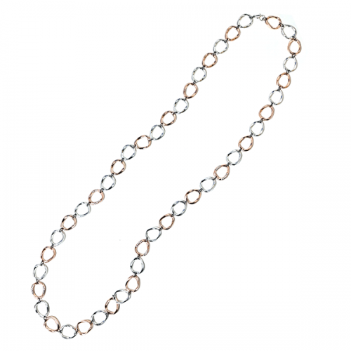 COLLANA LUNGA CON CIONDOLO A FORMA DI ANELLO - SW796144F22