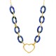 COLLANA IN ACRILICO CON CUORE - WF2388E678