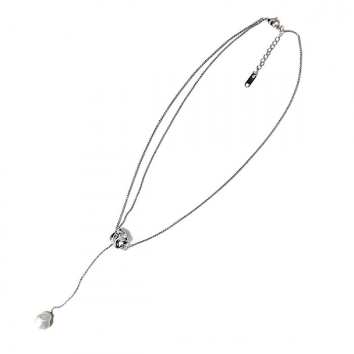 COLLANA SALISCENDI CON PERLA - XX25012025C13