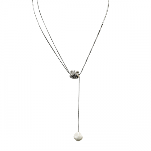 COLLANA SALISCENDI CON PERLA - XX25012025C13