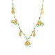 COLLANA CON 3 FIORI  -  YN22135D519