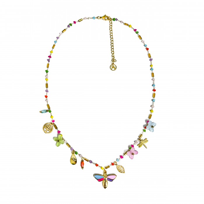 COLLANA DI FIORI D'API - YNK231344E301 ORO