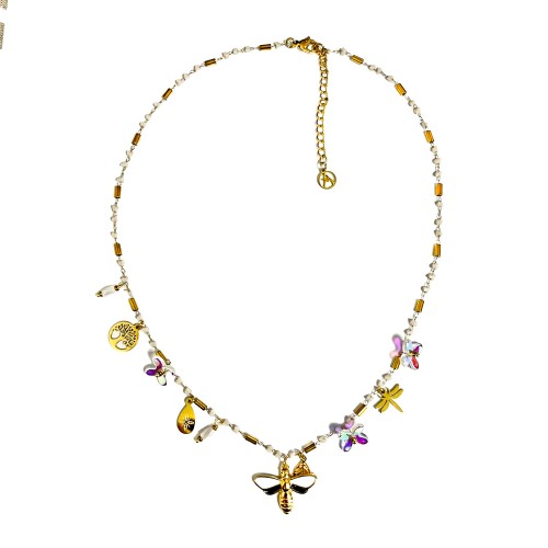 COLLANA DI FIORI D'API - YNK231344E301 ORO