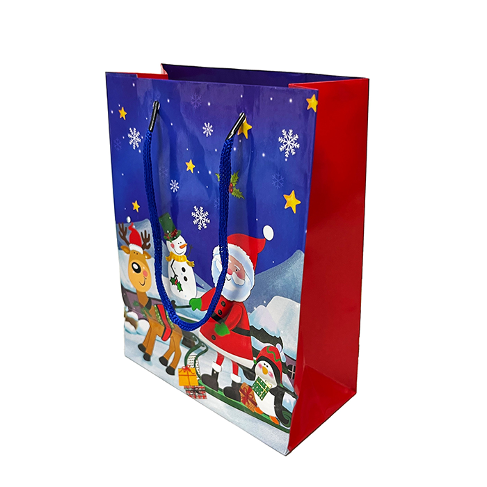 SACCHETTO REGALO PER NATALE 21.5x18 - 7820202211119