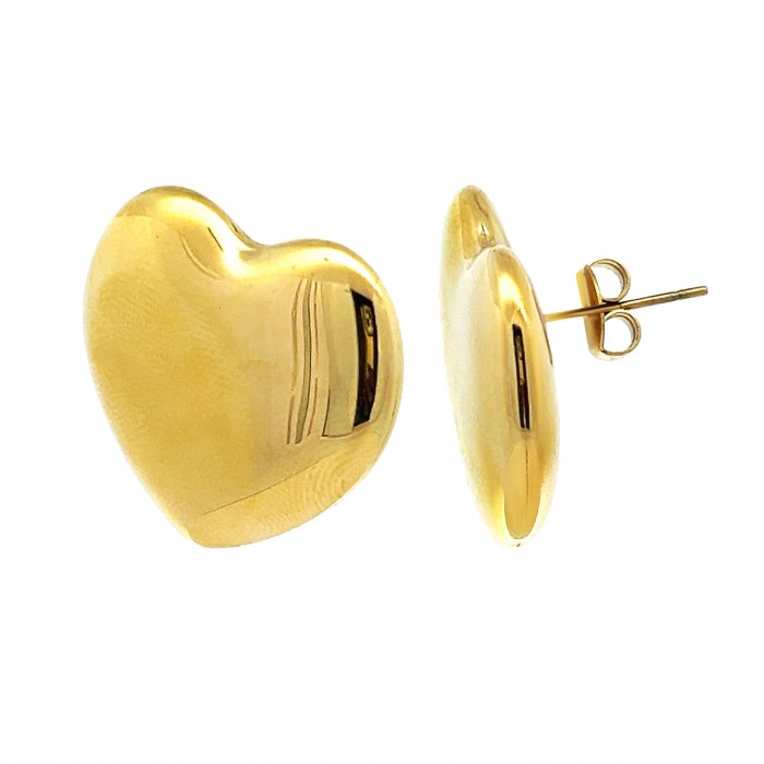 ORECCHINI CUORE BOMBATO - GD2364F160