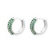 ORECCHINI A CERCHIO CON STRASS - QJ2277584D70