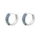 ORECCHINI A CERCHIO CON STRASS - QJ2277584D70