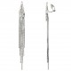 ORECCHINI PENDENTI CON ZIRCONE - QJ23696F27