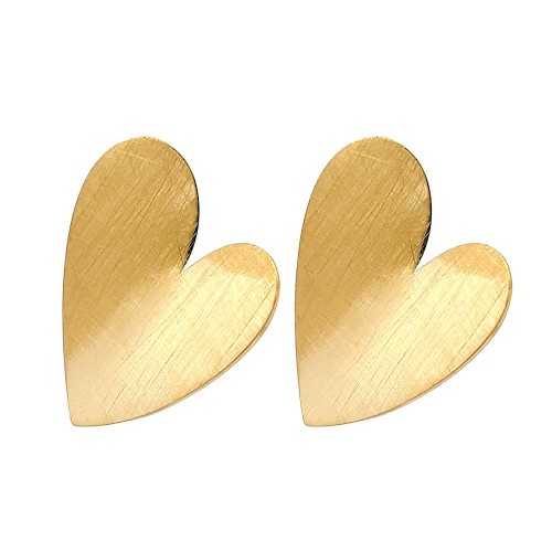 ORECCHINI A CUORE RIGATI - WF2468A322