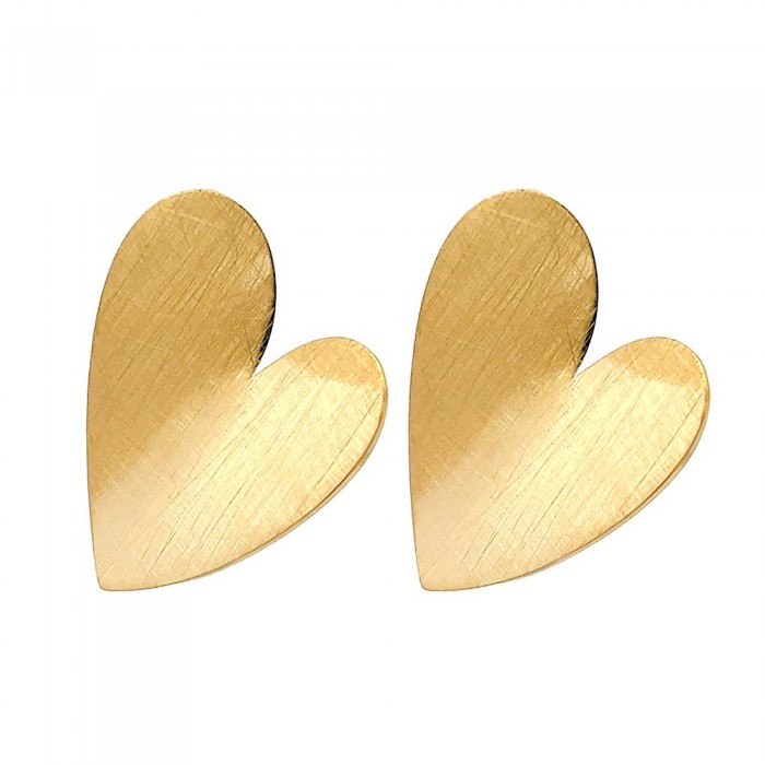 ORECCHINI A CUORE RIGATI - WF2468A322