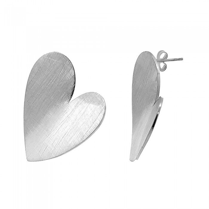 ORECCHINI A CUORE RIGATI - WF2468A322