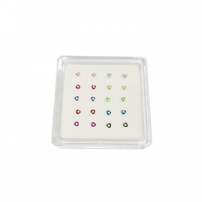 SET DI 20 PIERCING PER NASO CON CUORE - 662112420240405