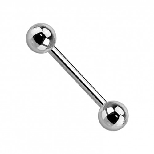 PIERCING BARBELL DRITTO LISCIO -  6621124082846/82853