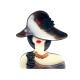 SPILLA RAGAZZA CON CAPPELLO - FT2261568D80