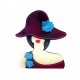 SPILLA RAGAZZA CON CAPPELLO - FT2261568D80