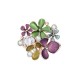 SPILLA FIORE SMALTATO CON STRASS - SW2372E905