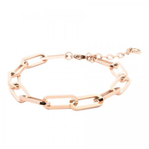 BRACCIALE A CATENA A MAGLIE RETTANGOLARI - OY20713944A63